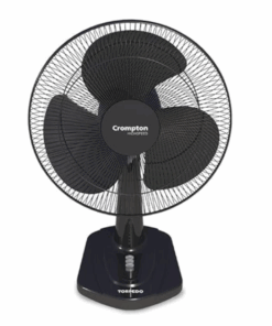 Crompton HighSpeed Torpedo 400 mm Table Fan (Black)